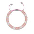 Bubblegum Dream | Rosewater x Ivory | Double Firefly Glass Bracelet